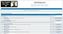 Desktop Screenshot of kwsnforum.com