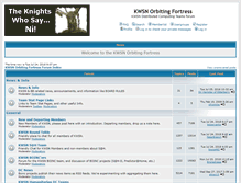 Tablet Screenshot of kwsnforum.com